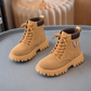 Bottes d'hiver haut de gamme pour enfants – Chaussures montantes à lacets élégantes avec ajustement confortable, semelle antidérapante durable et doublure chaude