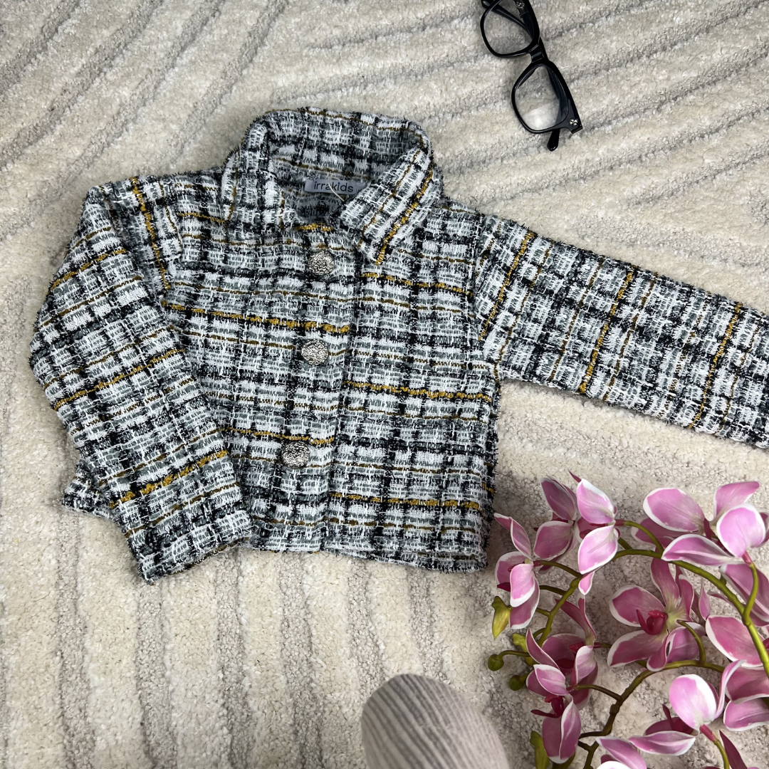 Ensemble 3 pièces à carreaux classiques