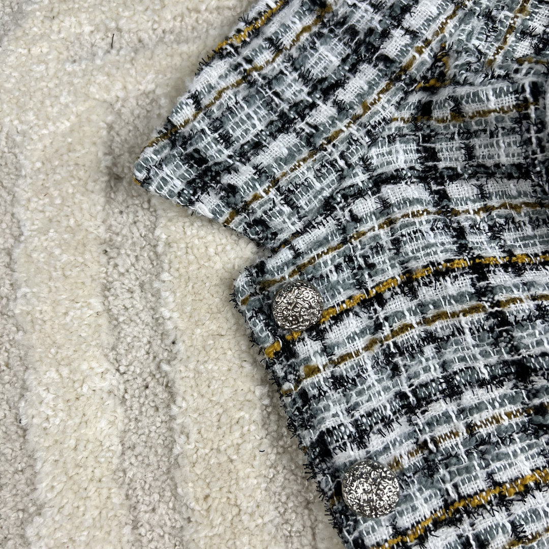 Ensemble 3 pièces à carreaux classiques