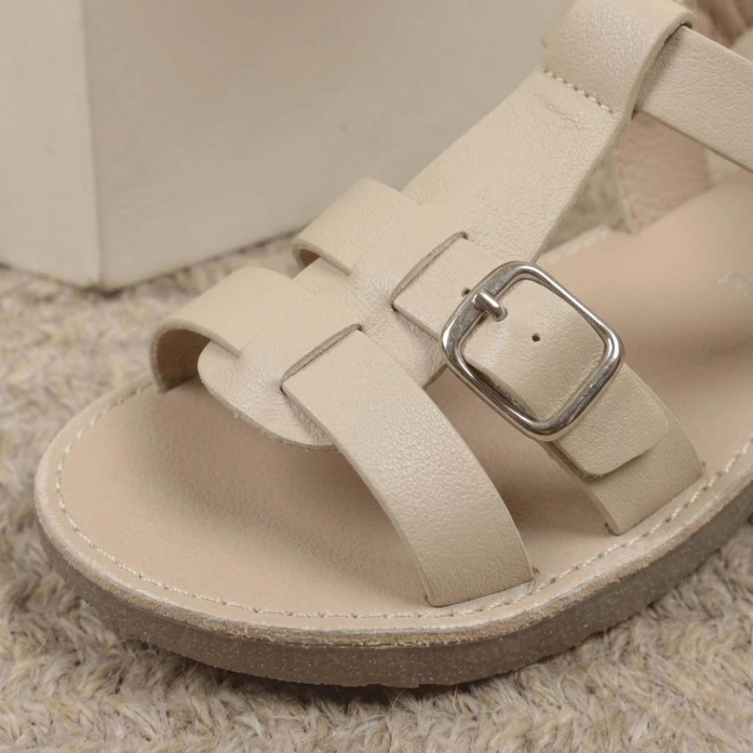 Sandales classiques à bride pour enfant – Sandales d'été légères et confortables pour fille