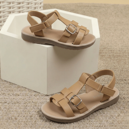 Sandales classiques à bride pour enfant – Sandales d'été légères et confortables pour fille