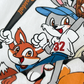 Ensemble d'été T-shirt à motif dessin animé équipe de baseball pour enfants et short coloré (Tenue 2 pièces)