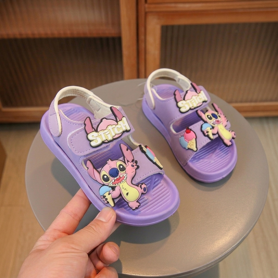 Kids Cartoon Summer Sandals Set