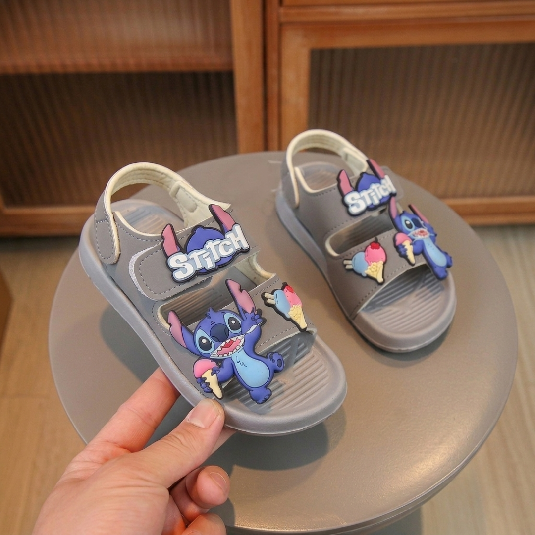 Kids Cartoon Summer Sandals Set