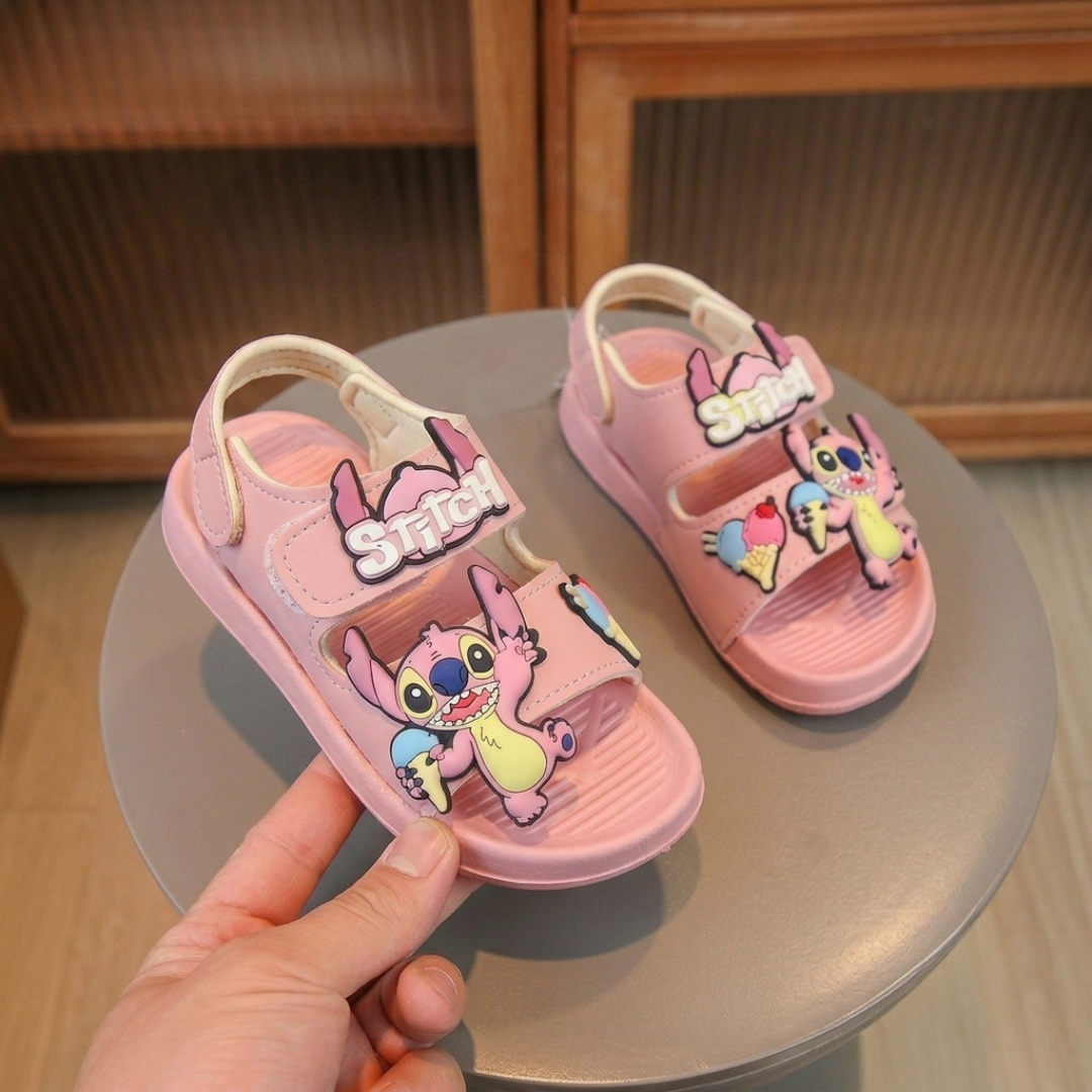 Kids Cartoon Summer Sandals Set