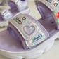 Sandales de sport lumineuses à LED pour filles – Motif cœur de dessin animé mignon | Sandales d'été légères, douces et ajustables