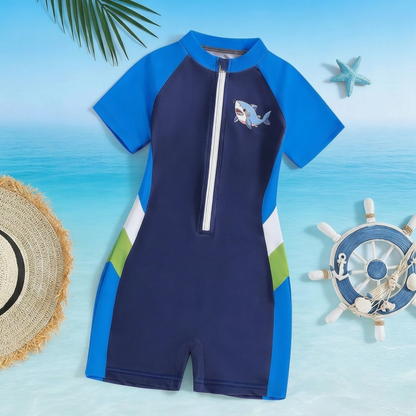Maillot de bain requin pour enfants – Maillot de bain une pièce anti-UV
