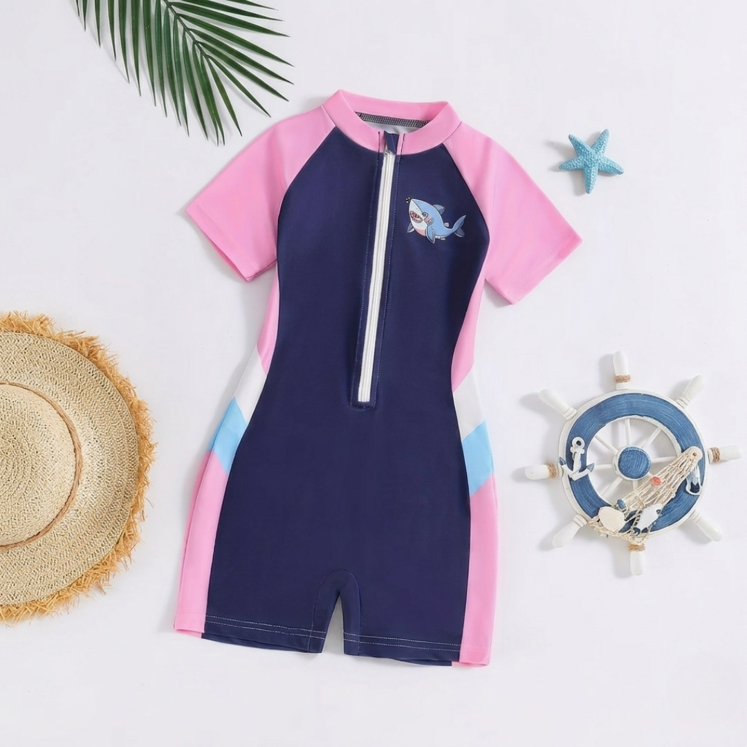 Maillot de bain requin pour enfants – Maillot de bain une pièce anti-UV