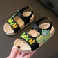 2024 New Arrival Kids Girls Buckle Straps Summer Sandals, Lightweight EVA Heel Sandals - IRRAKIDS