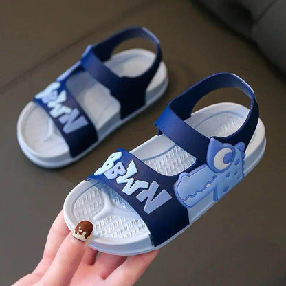 2024 New Arrival Kids Girls Buckle Straps Summer Sandals, Lightweight EVA Heel Sandals - IRRAKIDS