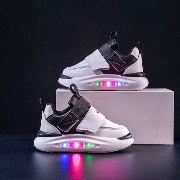 Kids LED Light Up Sneakers - Comfortable and Fashionable for Running and Playing - IRRAKIDS