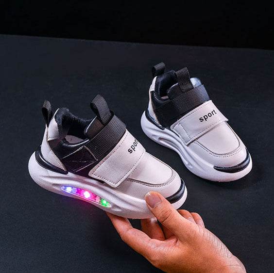 Kids LED Light Up Sneakers - Comfortable and Fashionable for Running and Playing - IRRAKIDS