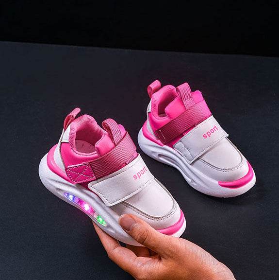 Kids LED Light Up Sneakers - Comfortable and Fashionable for Running and Playing - IRRAKIDS