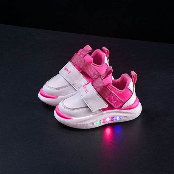 Kids LED Light Up Sneakers - Comfortable and Fashionable for Running and Playing - IRRAKIDS