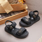 Girls' sandals with a modern design and a luxurious touch