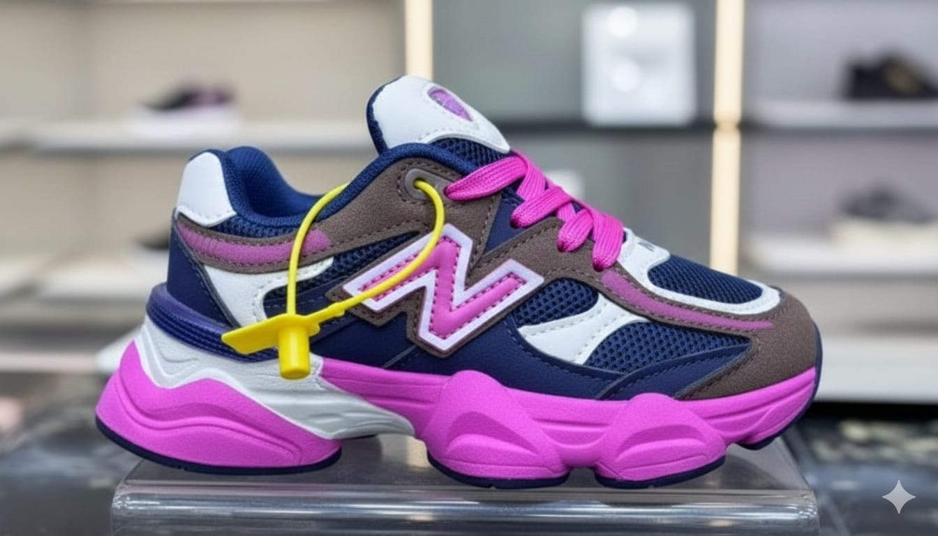 Kids Chunky Sneakers – Lightweight Breathable Mesh Running Shoes for Boys & Girls