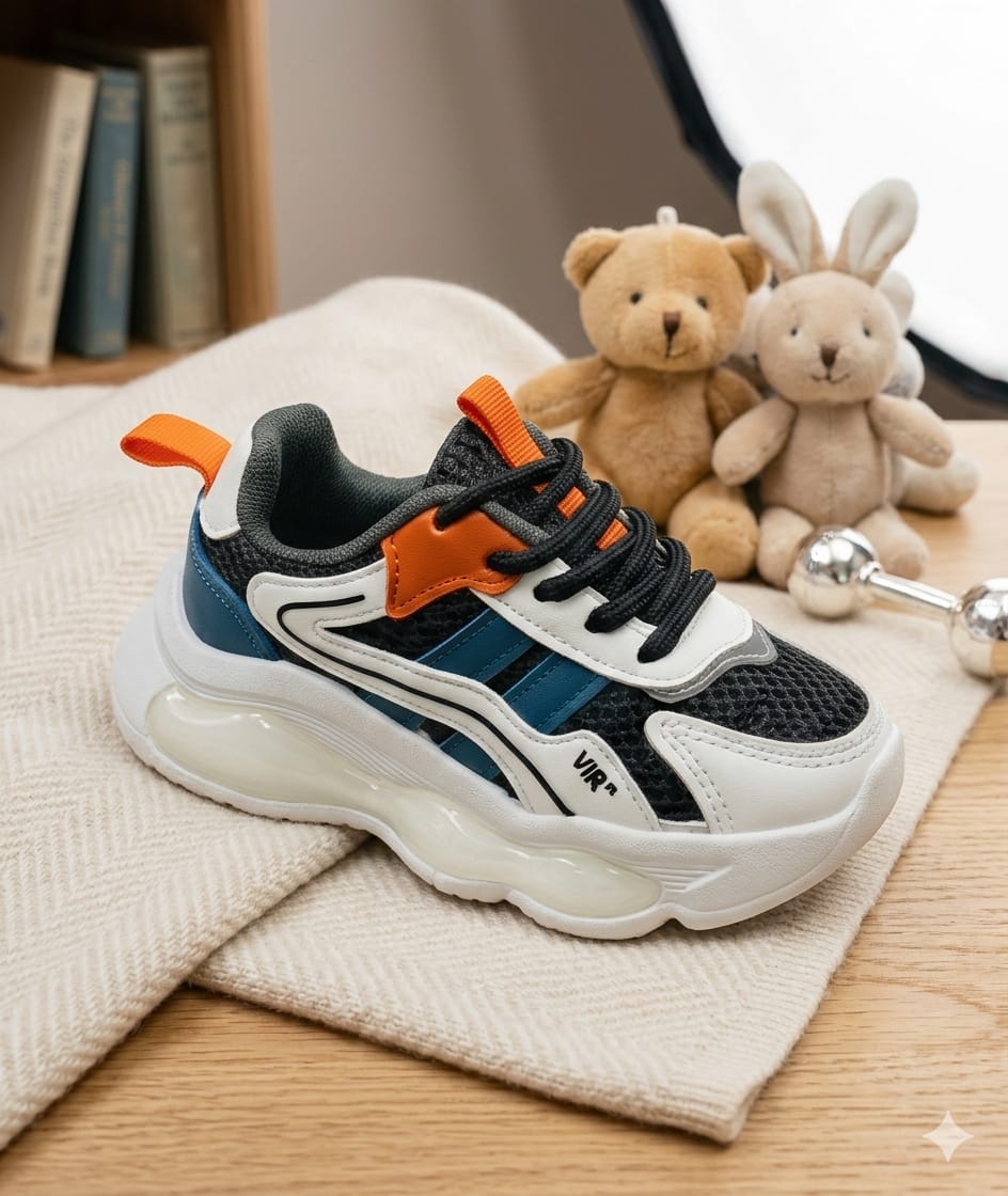 Baskets lumineuses LED pour enfants – Chaussures de sport en maille respirante avec lumières clignotantes pour garçons et filles