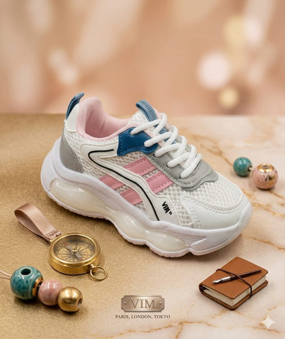 Baskets lumineuses LED pour enfants – Chaussures de sport en maille respirante avec lumières clignotantes pour garçons et filles