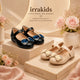 Chaussures Mary Jane à nœud de princesse – Élégance et brillance pour petites filles ✨