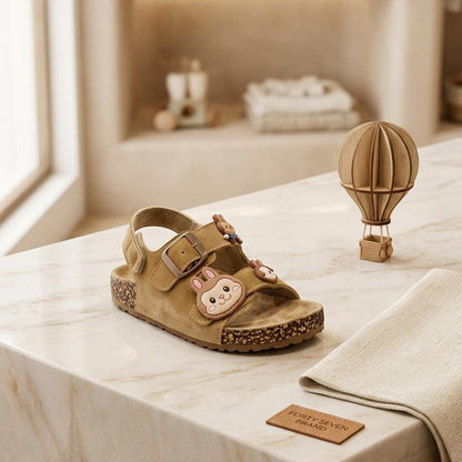 Cute Cartoon Bunny Kids Sandals – Soft Comfort Adjustable Buckle Summer Sandals for Boys & Girls