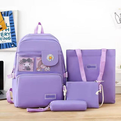 Girls School Bag Multifunctional 4 Piece Set - IRRAKIDS
