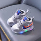 Soft walking shoes with led light for toddler boys and girls. - IRRAKIDS