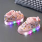 LED Light Up Sneakers for Kids - Fashion and Breathable Casual Running Shoes. - IRRAKIDS