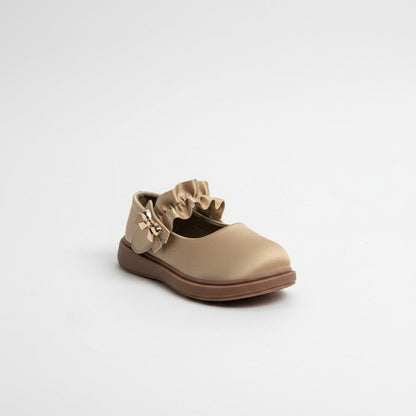 Chaussures élégantes pour filles avec nœud et cuir souple - Adaptées à l'école et aux occasions spéciales