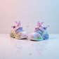 2025 Spring New Children's Kuromi Sports Shoes Princess Light Up Campus Running Shoes Breathable Girls Luminous Shoes