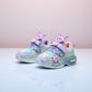 2025 Spring New Children's Kuromi Sports Shoes Princess Light Up Campus Running Shoes Breathable Girls Luminous Shoes