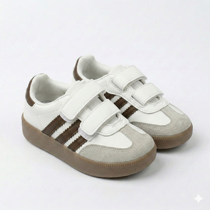 أحذية رياضية كاجوال للأطفال للجنسين مزودة بأشرطة - أحذية يومية مانعة للانزلاق