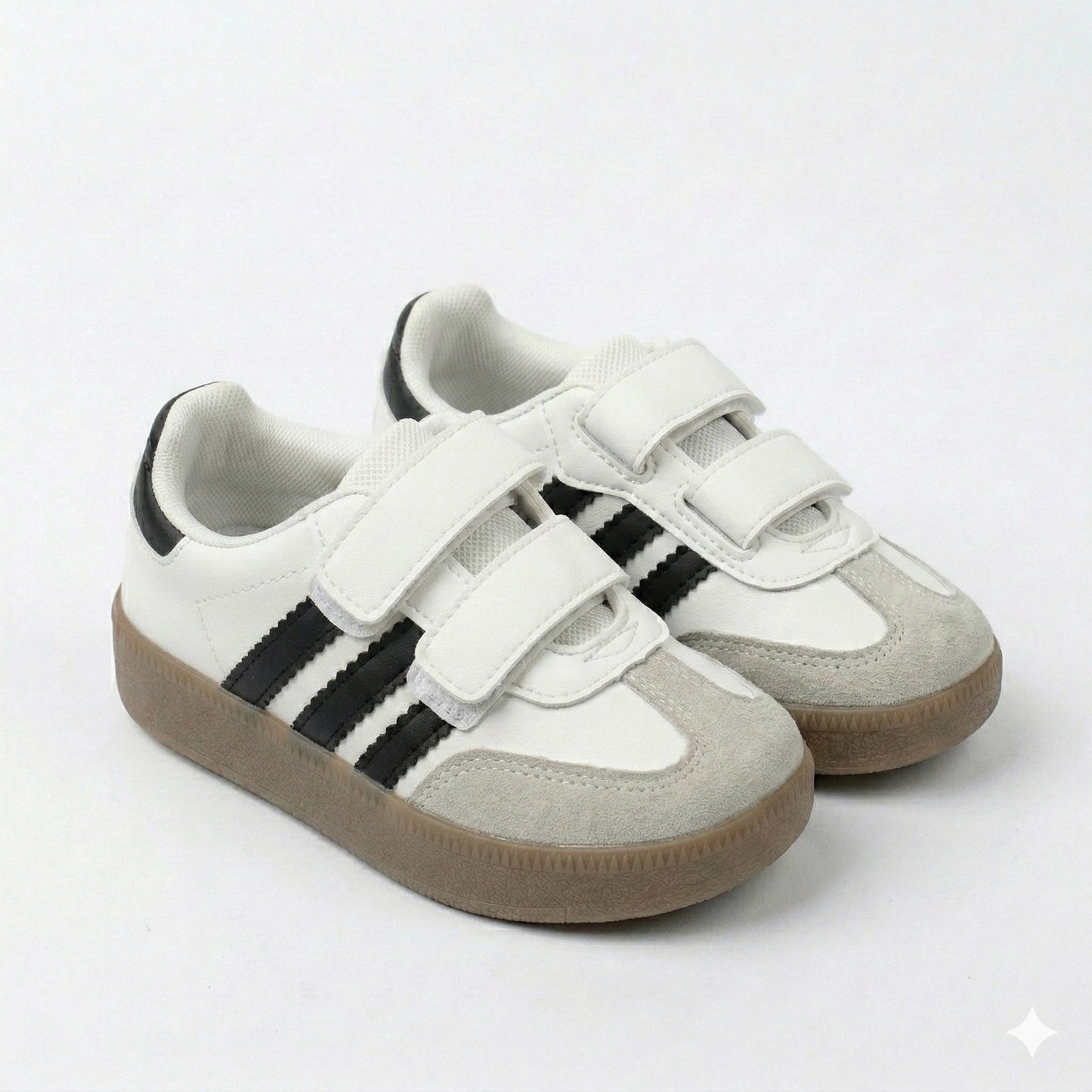 أحذية رياضية كاجوال للأطفال للجنسين مزودة بأشرطة - أحذية يومية مانعة للانزلاق