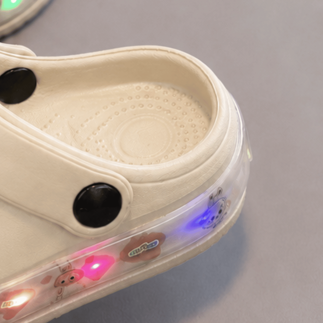 LED Light-Up Clogs for Kids ✨