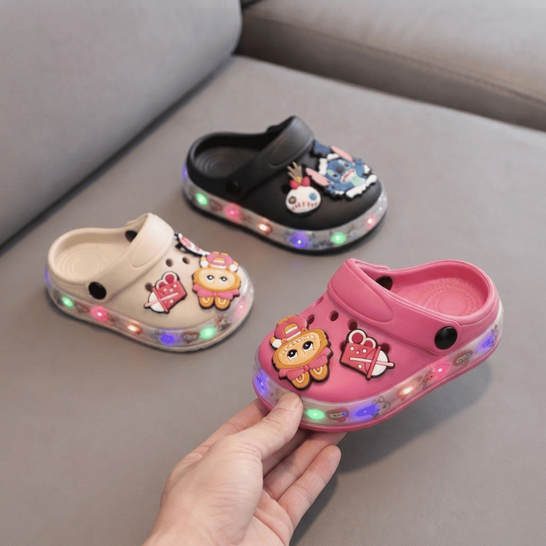 LED Light-Up Clogs for Kids ✨