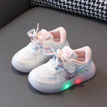 Girl's LED Light summer 2024 Shoes - Illuminated Comfort - IRRAKIDS