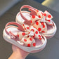 Summer Princess: Little Girls' Net Open-Toe Sandals with bowknot - IRRAKIDS