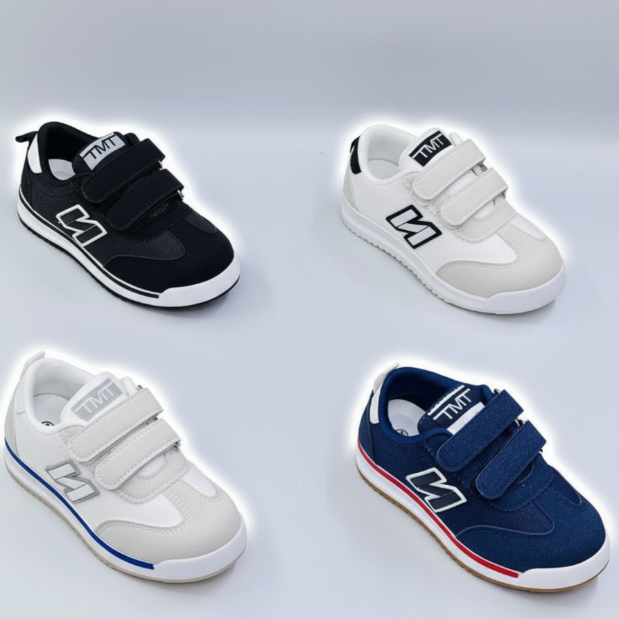 199 MAD Kids' Velcro Sneakers — Product image: Comfortable, stylish runners with easy Velcro for quick on/off; sizes 25-35 in 4