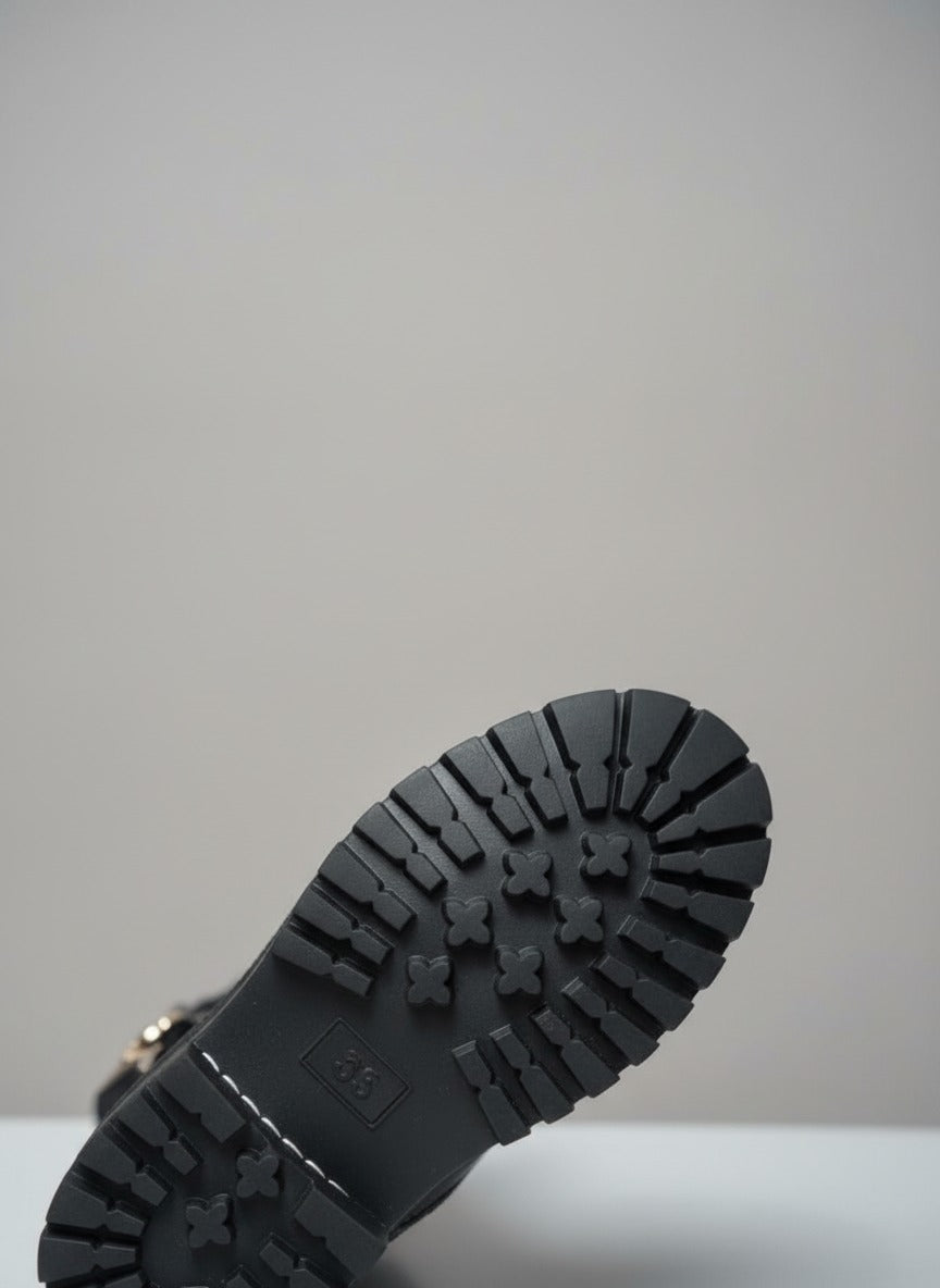 Step Into Stylish Comfort Boots — Product image: Experience the perfect harmony of fashion and comfort with our Chunky Ankle Boot