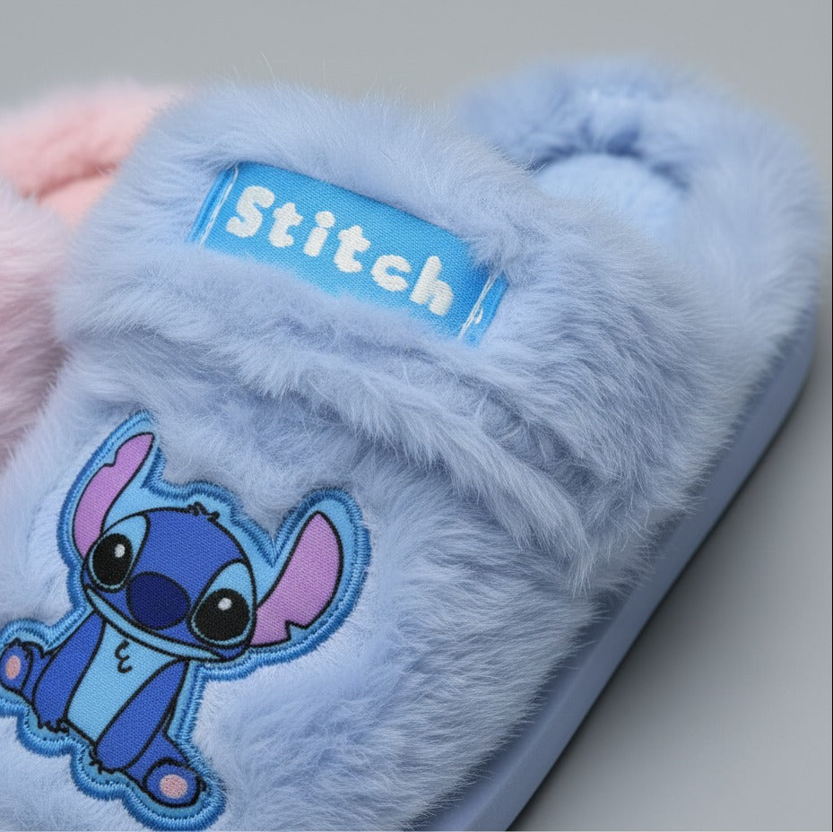 Fuzzy Stitch Slippers — Product image: 