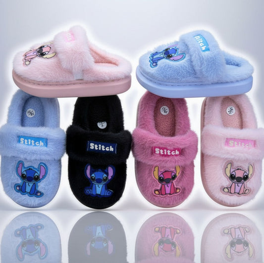 Fuzzy Stitch Slippers — Product image: 