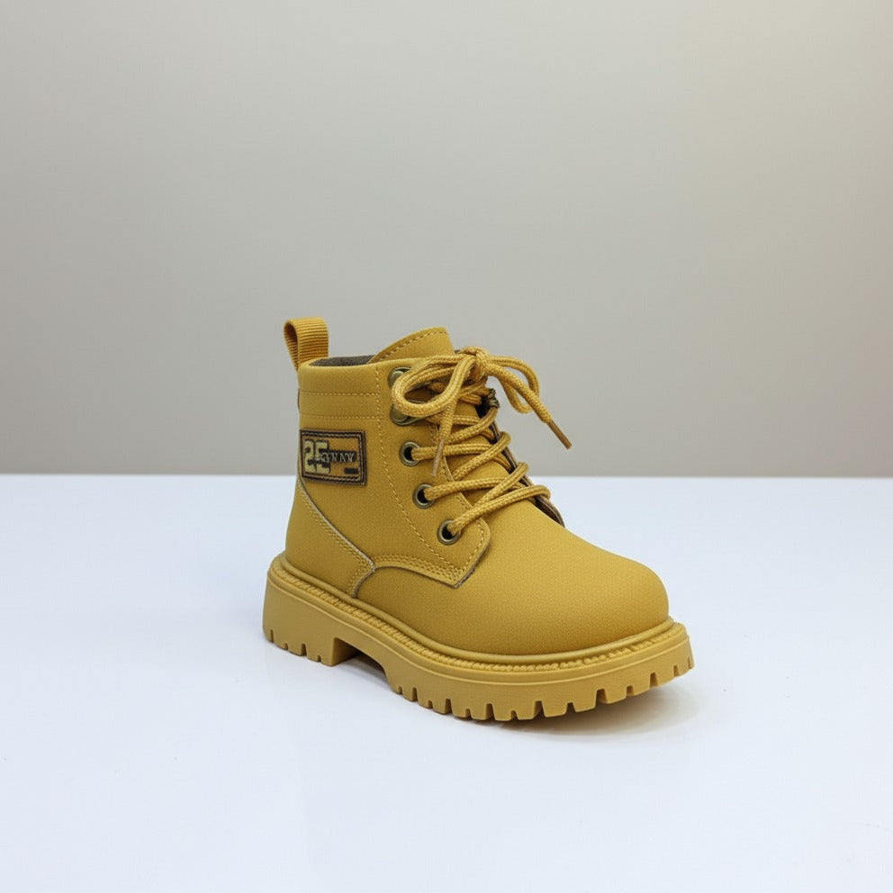 Boys' Lace-Up Ankle Work Boots — Product image: 