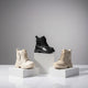 Bottes pour filles : coupe ajustée à lacets, semelle crantée 