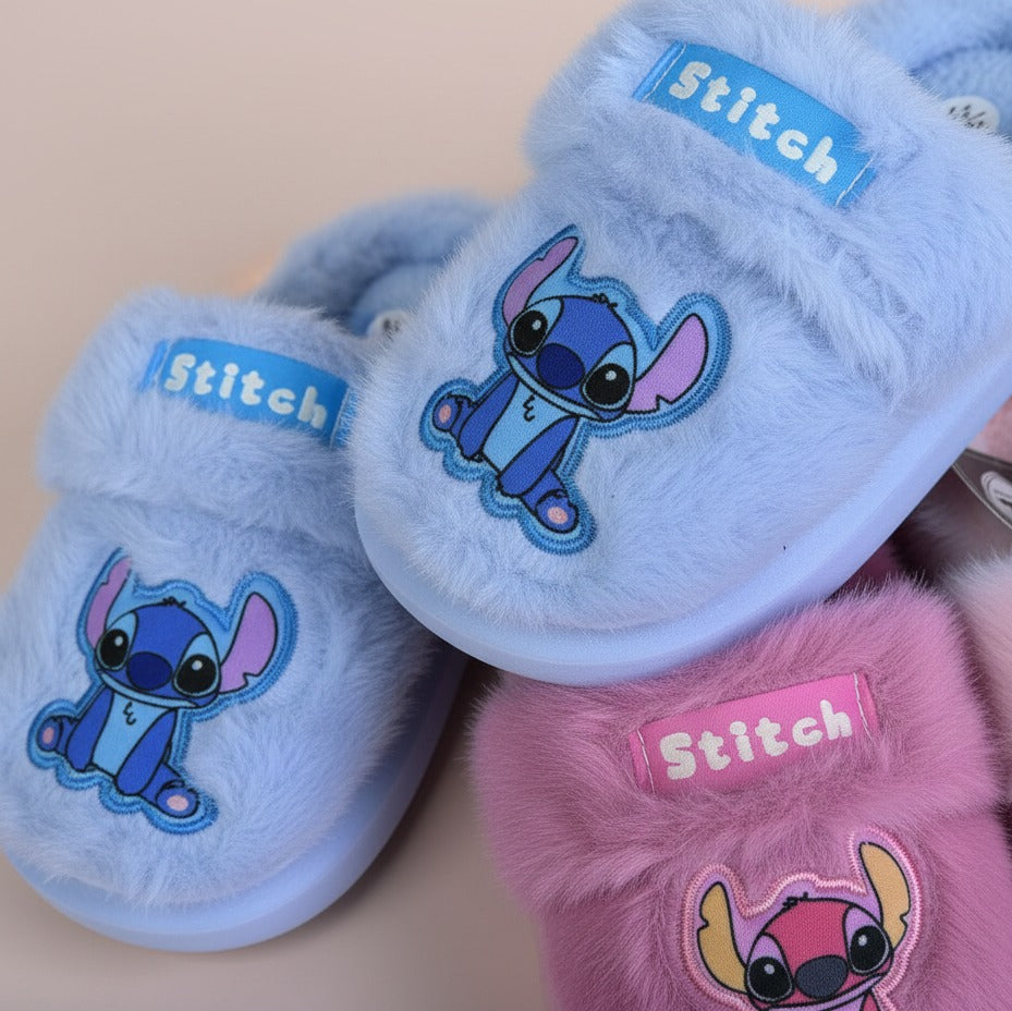 Fuzzy Stitch Slippers — Product image: 