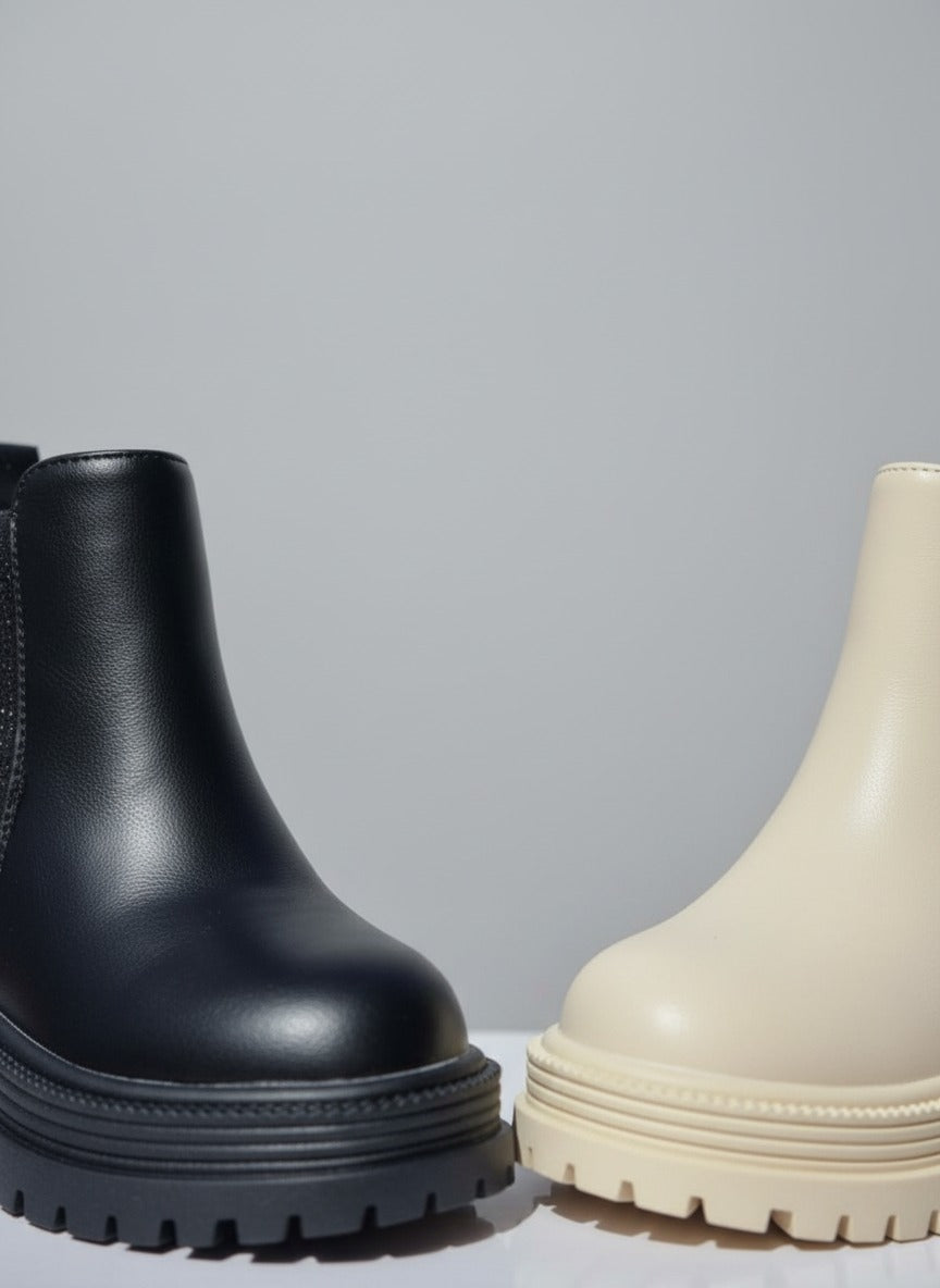 Step Into Stylish Comfort Boots — Product image: Experience the perfect harmony of fashion and comfort with our Chunky Ankle Boot