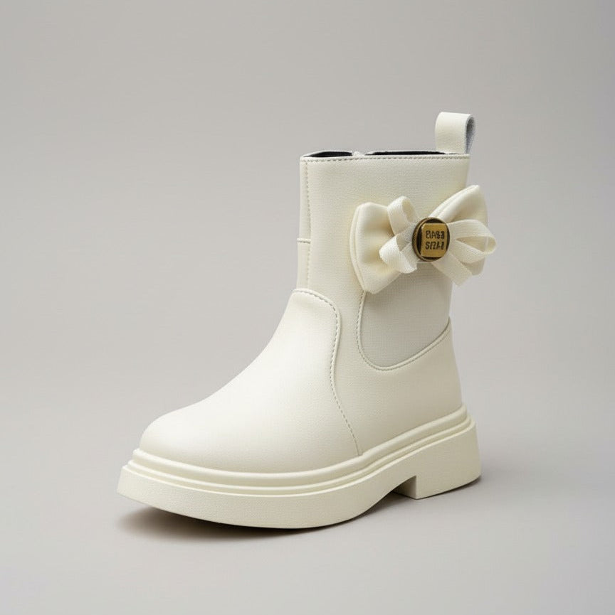 Girls' Bow Chelsea Ankle Boots — Product image: 