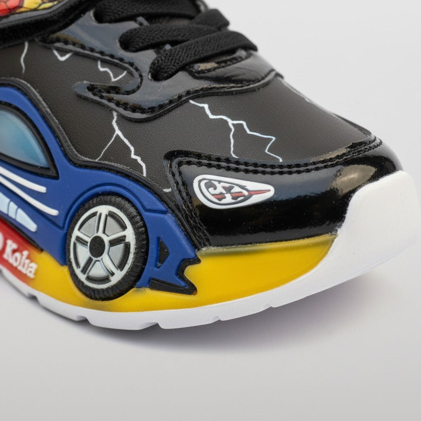 Boys Superhero Car-Graphic Hook-and-Loop Sneakers — Product image: 