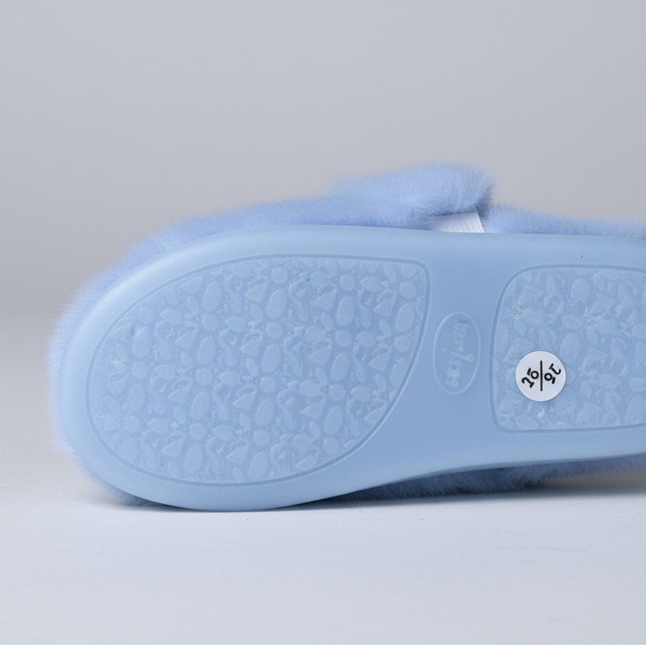Fuzzy Stitch Slippers — Product image: 