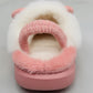 Girls' Fuzzy Bunny House Slippers — Product image: 