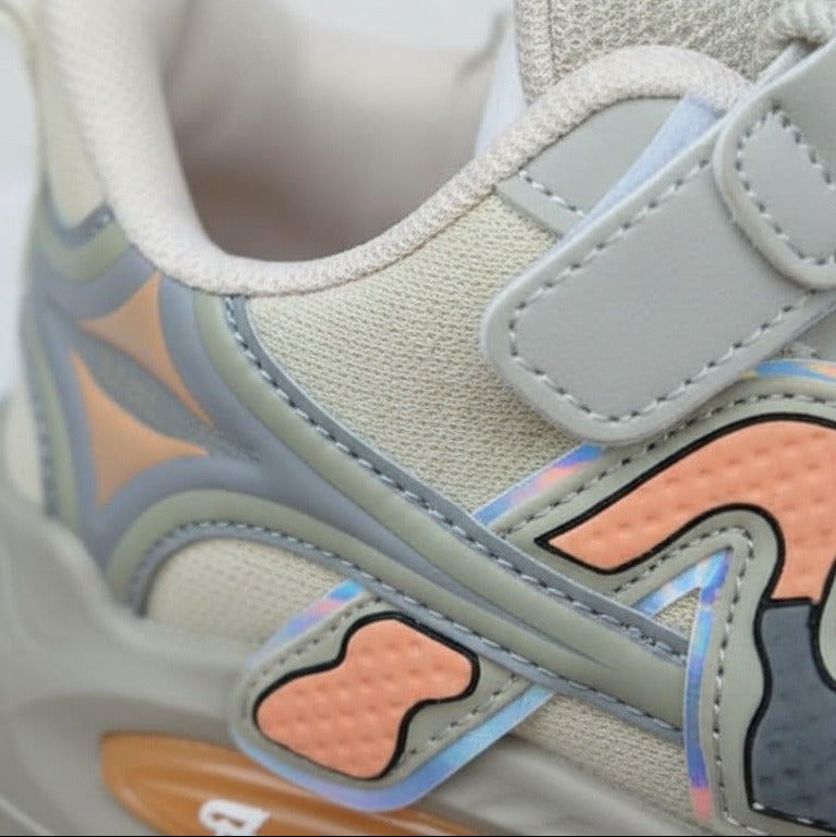 Boys sport sneakers with lace & hook-and-loop strap — Product image: 