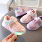 Baskets lumineuses de princesse pour filles